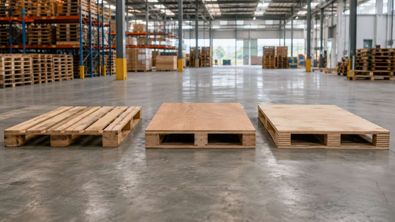 Mixed pallet types