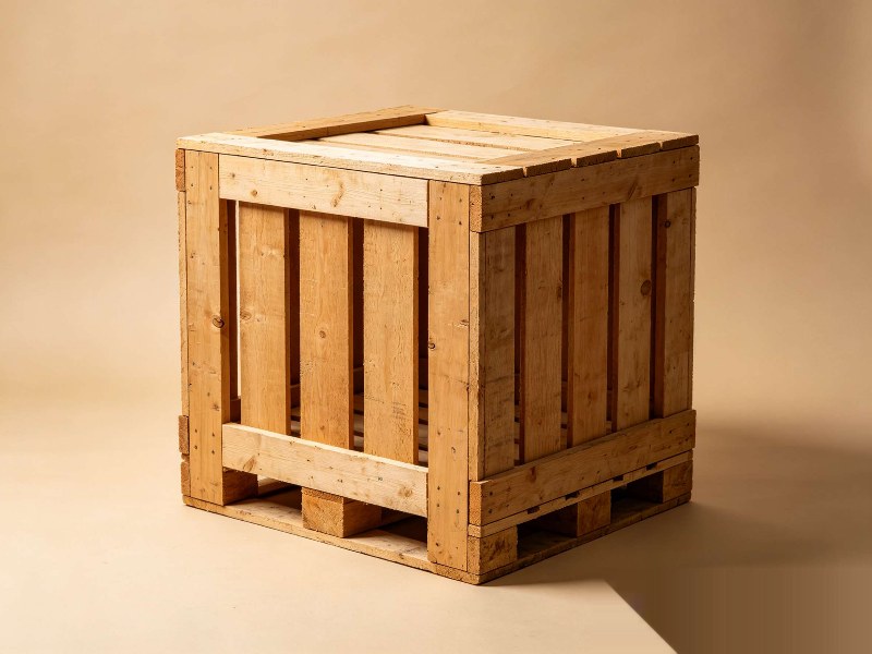 Wooden crate