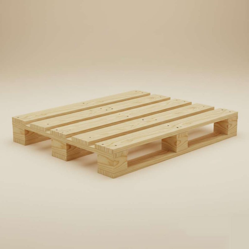4-way block wooden pallet